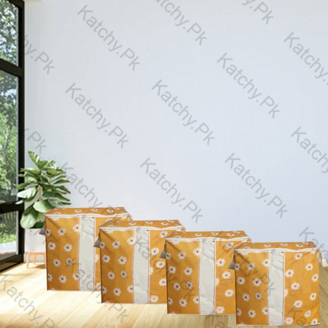 Non Woven Floral Storage Bag - Orange