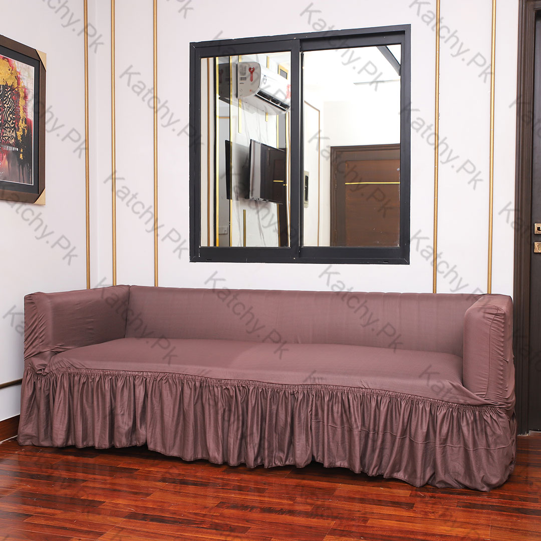 Turkish Style Sofa Covers - Dark Brown