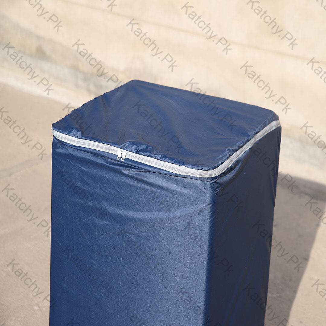 Waterproof Top Loaded Washing Machine Cover (Blue Color)