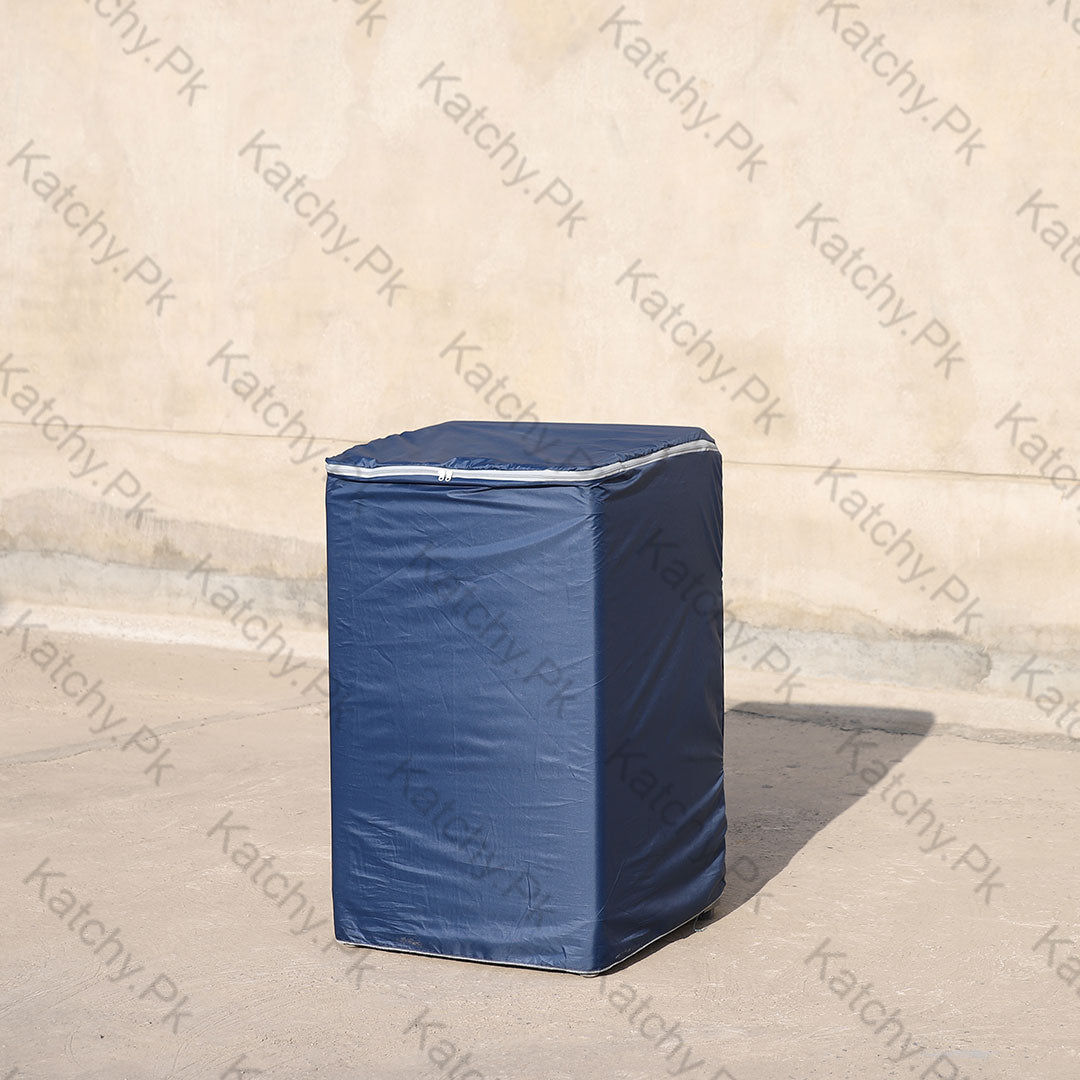 Waterproof Top Loaded Washing Machine Cover (Blue Color)