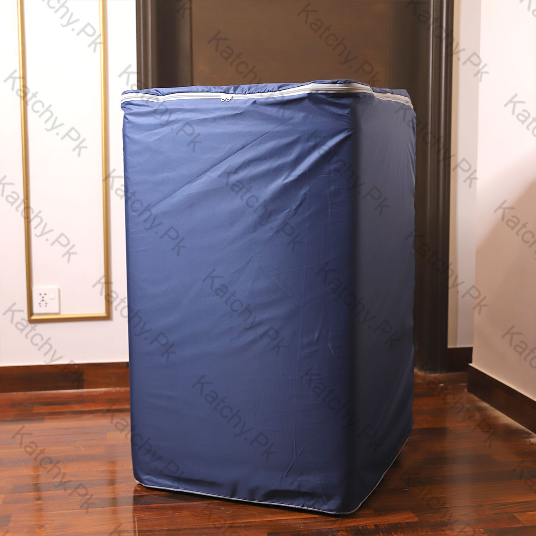 Waterproof Top Loaded Washing Machine Cover (Blue Color)