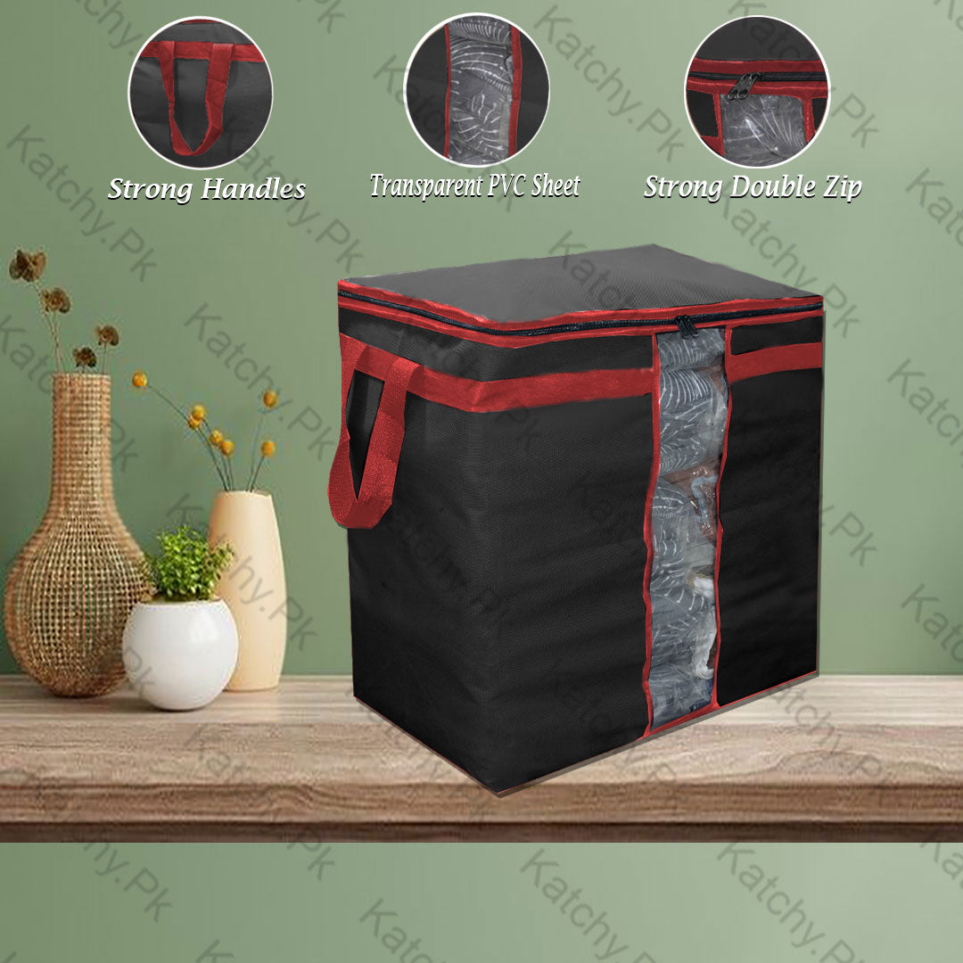 Non Woven Multipurpose Storage Bag - Black