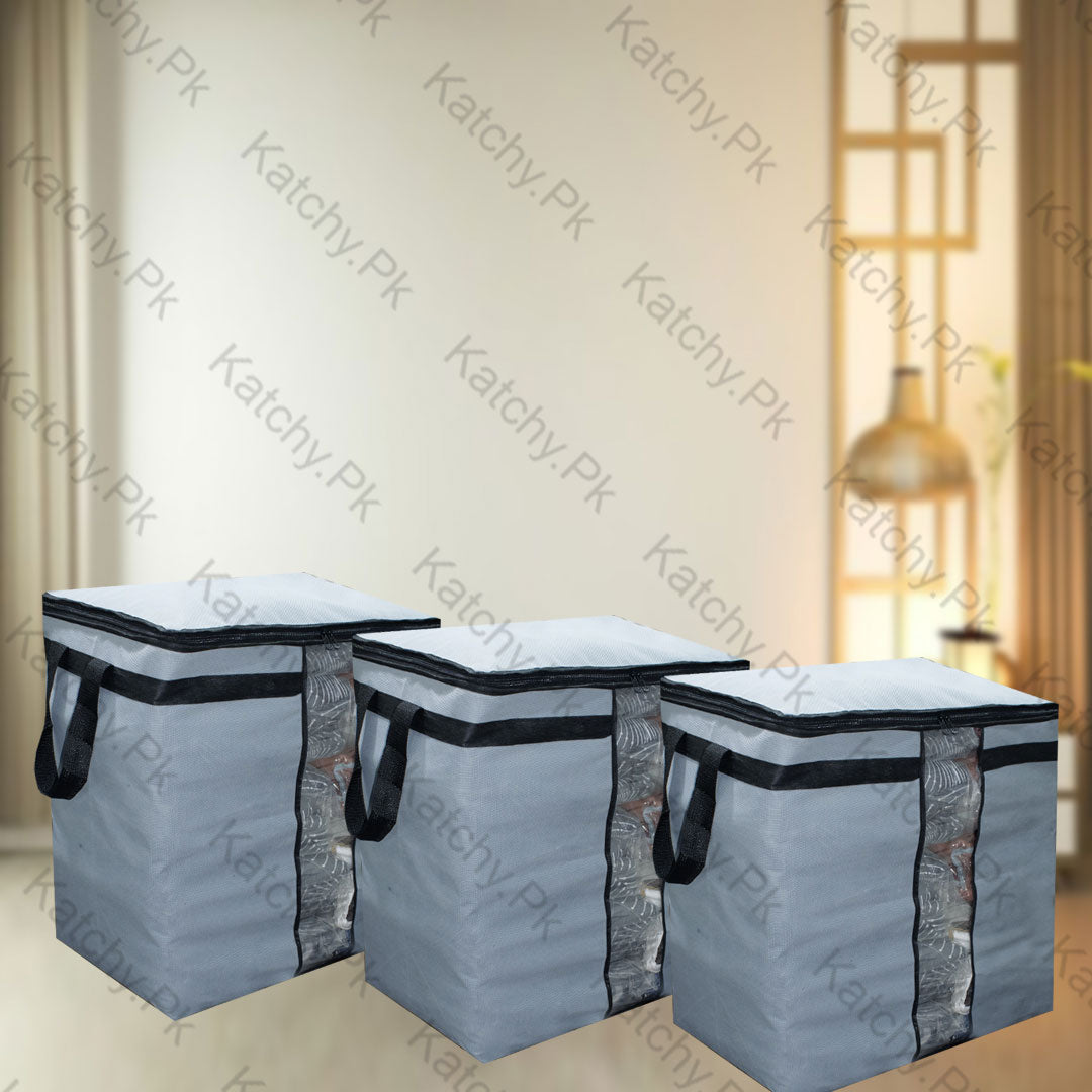 Non Woven Multipurpose Storage Bag - Grey