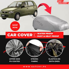 Suzuki Alto 2000-2012 Car Top Cover - Waterproof & Dustproof Silver Spray Coated + Free Bag