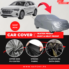 Audi E Tron 2020-2023 Car Top Cover - Waterproof & Dustproof Silver Spray Coated + Free Bag