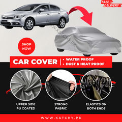 Honda Civic 2012-2016 Car Top Cover - Waterproof & Dustproof Silver Spray Coated + Free Bag