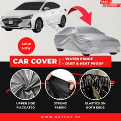 Hyundai Elantra 2021-2023 Car Top Cover - Waterproof & Dustproof Silver Spray Coated + Free Bag