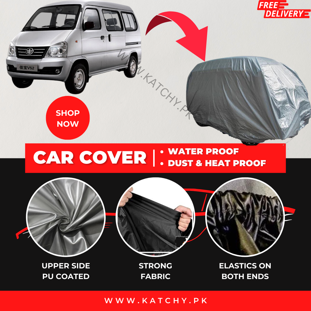 FAW XPV 2013-2023 Car Top Cover - Waterproof & Dustproof Silver Spray Coated + Free Bag