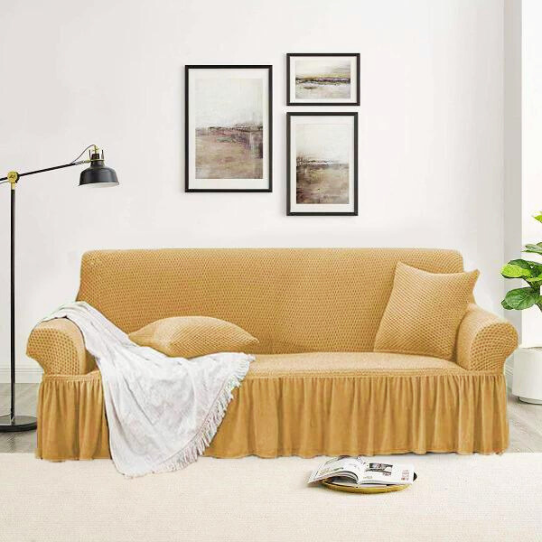 Turkish Style Sofa Covers - Beige