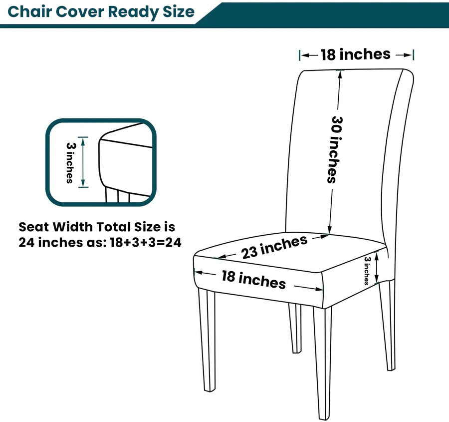 Zebra Velvet Fitted Chair Cover - Dark Brown