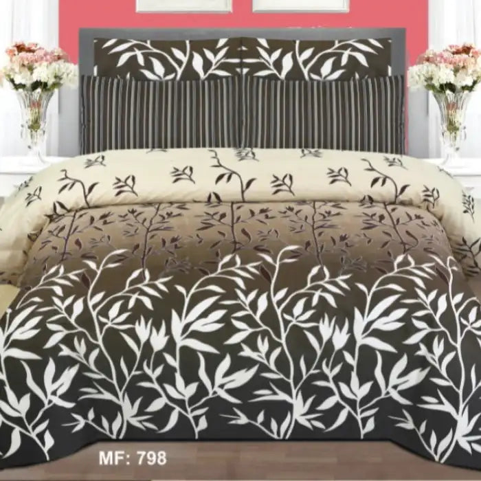 3 Pcs Bedsheet Dn-798