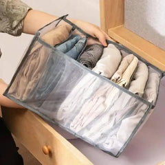 7 Grids Jeans Organizer / Wardrobe For Multiple Items