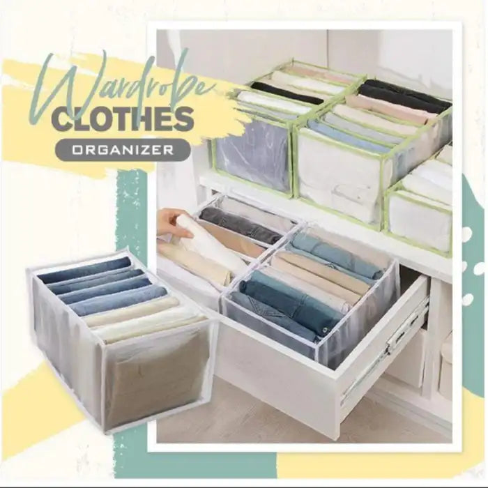 7 Grids Jeans Organizer / Wardrobe For Multiple Items