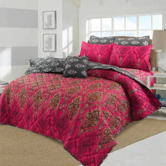 7 Pcs Quilted Comforter Set - Pendant