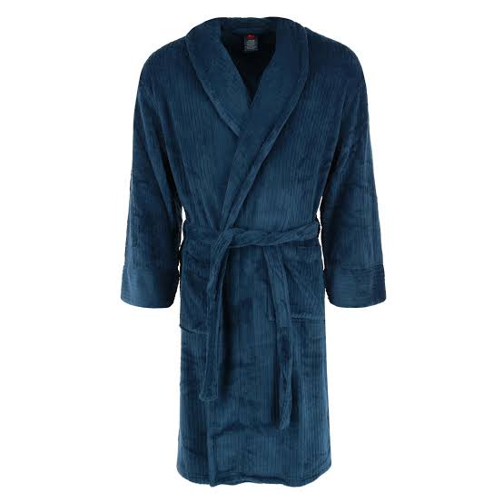 Unisex Export Quality Bathrobe - Zinc