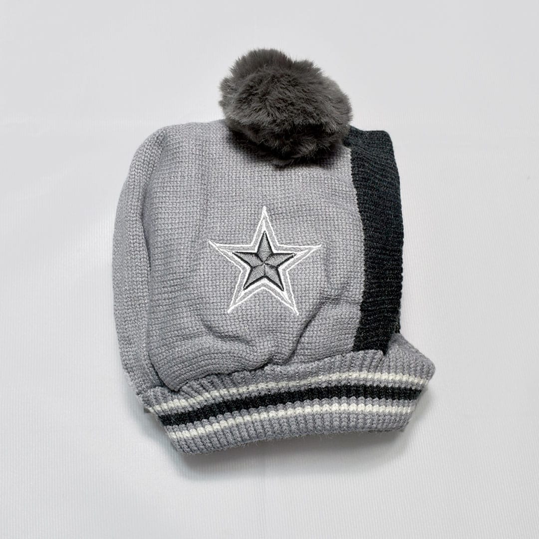 KIDS LUXURY WOOL CAP - GREY