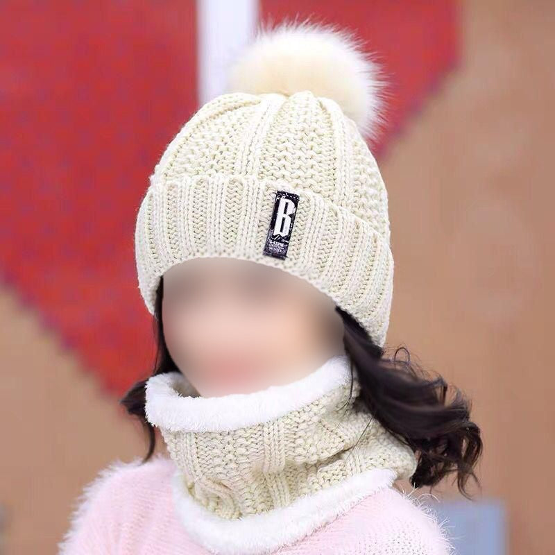 WOMEN LUXURY WOOL CAP - SKIN