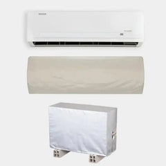 Ac Cover - (Inner + Outer Unit Set) Silver Grey