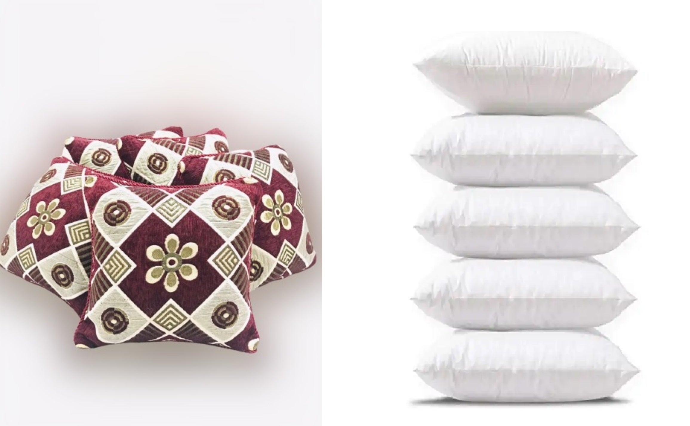 Velvet Jacquard Cushion Covers B-6