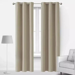 Plain Jacquard Curtains