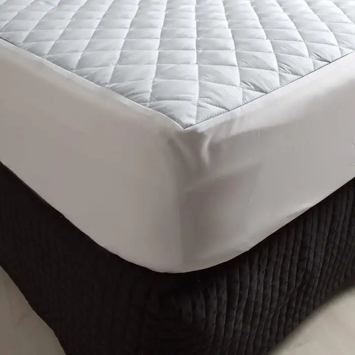 Quilted Waterproof Mattress Cover - White