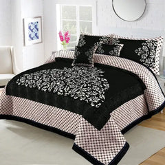 Velvet Jacquard Bedsheet Dn-124