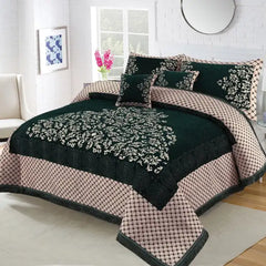 Velvet Jacquard Bedsheet Dn-125