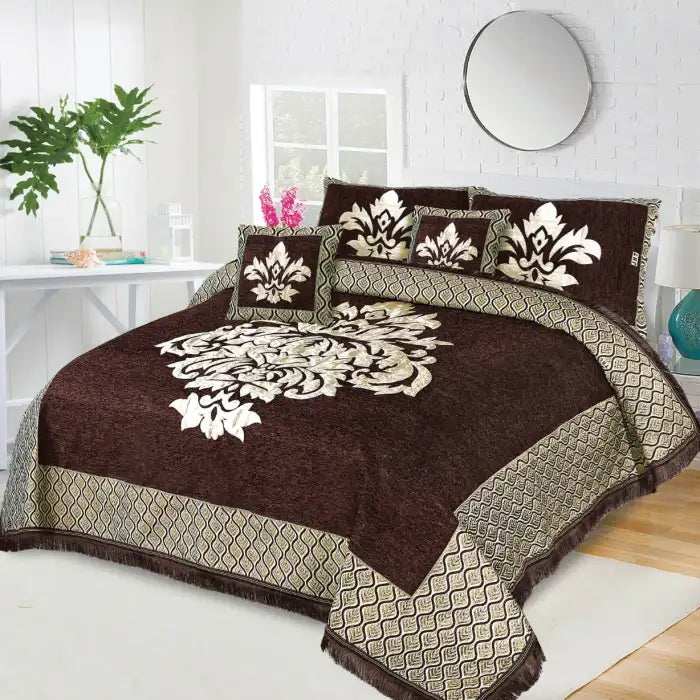 Velvet Jacquard Bedsheet Vn-301