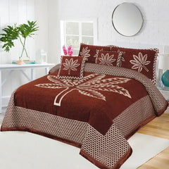 Velvet Jacquard Bedsheet Vn-309